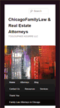 Mobile Screenshot of chicagofamilylaw.com
